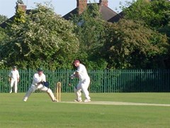 Skipper... er off the back foot again!!